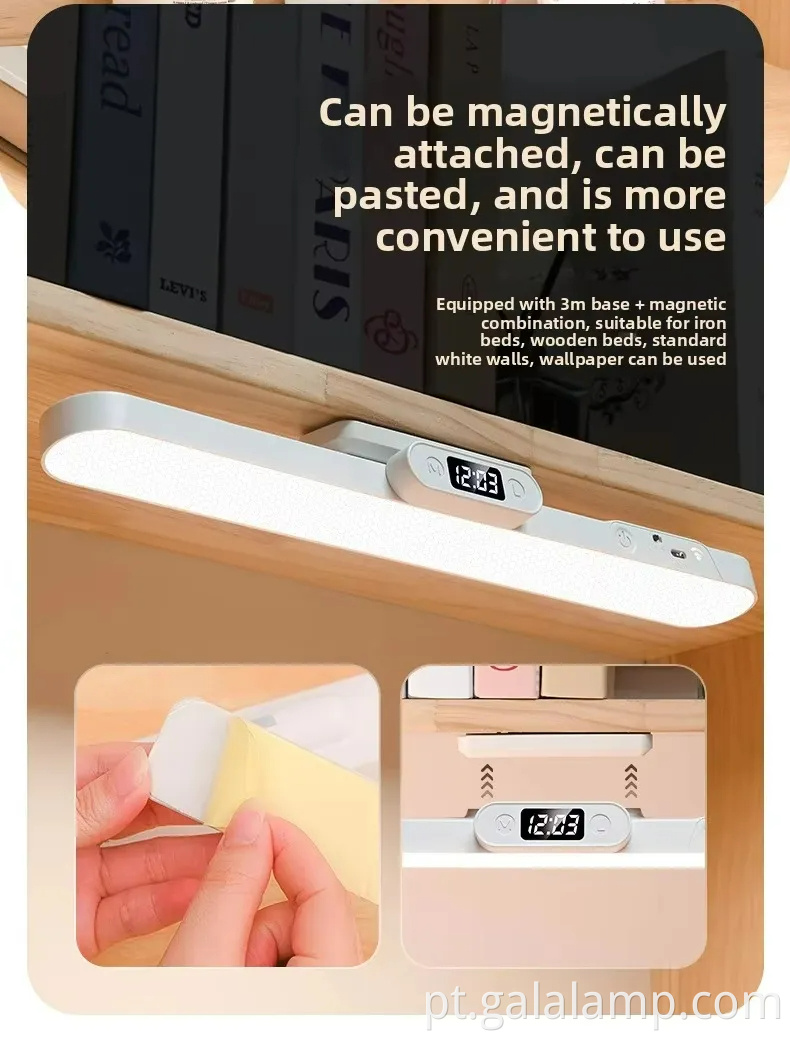 Modern Desk Lamp Magnet Charging Remote Control